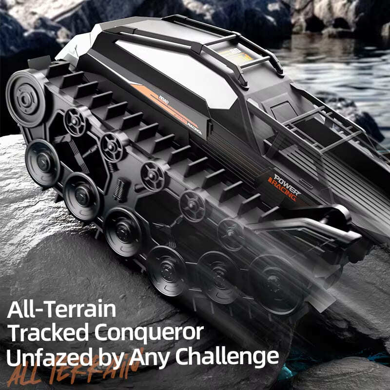 New Amphibious All-terrain Tracked Remote Control Car Gesture Sensing Full Proportional Throttle Children's Toy Boy Gift Electric Stunt Car