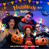 2pair LED Gloves Light Up Gloves for Halloween Christmas Parties Supplies
