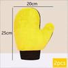 Soft Double-Sided Fleece Microfiber Car Washing Gloves Chenille Drying Cloth Thickened Cleaning Glove For Car Body Window Tire