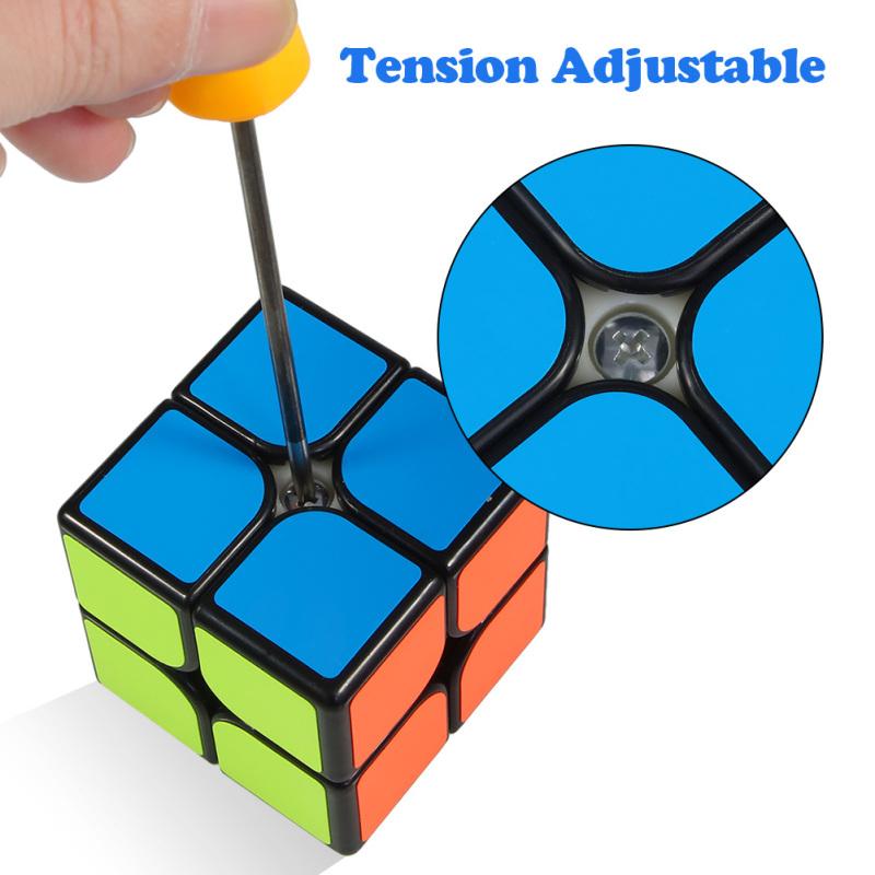 POTAN Thinkmax 6ks Speed ​​Cube Set, Magic Cube Set of 2x2x2 3x3x3 Pyramid Megaminx Skew Cube Set of Puzzle