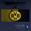 Poduszka z nadrukiem Borussia Dortmund Antypoślizgowa Mata pod mysz do laptopa/tabletu XXL Mata do gry na mini PC Z blokowaną krawędzią