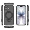 For iPhone 16 Pro Magnetic Phone Case,Soft TPU Kickstand MagSafe Phone Cover for iPhone 16 Pro