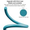 1 Paar Gewichtetes Seilloses Springseil Memory Foam Trainings-Springseil Stummes Kabelloses Springseil für Männer Frauen Kinder Indoor