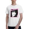 T-shirt à manches courtes pour homme Pat Singer Benatar Mode Col rond T-shirt graphique Blanc 707049624