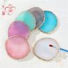 Nail Color Palette Resin Color Palette Crystal Nail Display Board Tools Nail Color Palette Resin Agate Stone Nail Art Palette