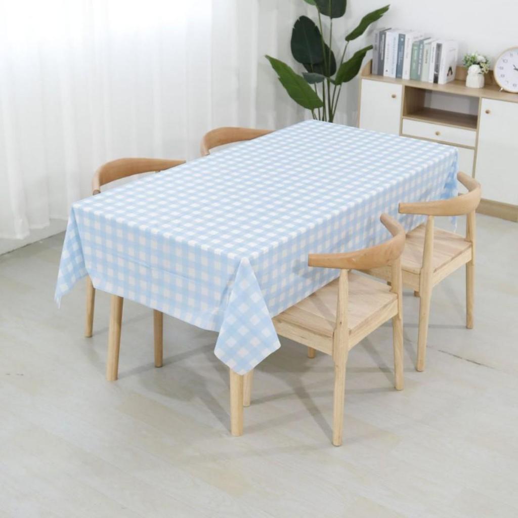 Kinder Gingham Tischdecke & Platzset für Geburtstags-, Party- und Abschlussdekorationen