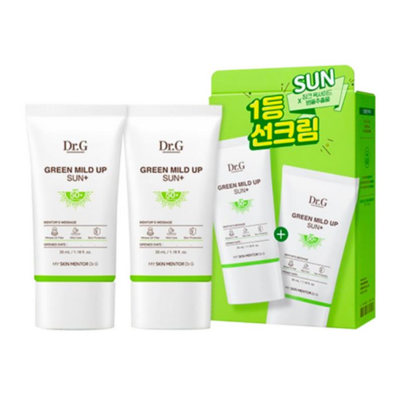 Dr.G Green Mild Up Sun Plus SPF50+ PA++++ 35ml×2