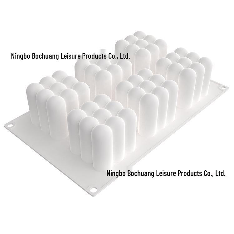 6-Cavity Rubik's Cube Silicone Mold for Candles and Cakes