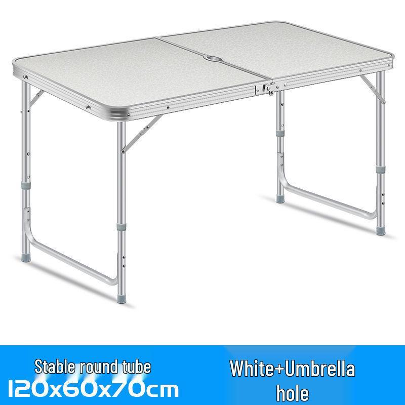 Portable Outdoor Folding Table & Chairs for Street Vendors and Camping