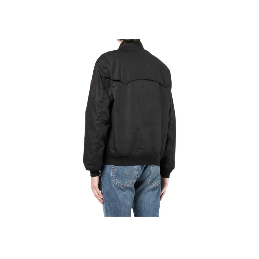 Polo Ralph Lauren SS22 Baracuda Zip Windbreaker Jacket Men Jackets Black 710856258001BLACK