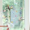 Bird Home Decor Double-sided Visual Butterfly Decals Static Stickers Window Film Window Stickers