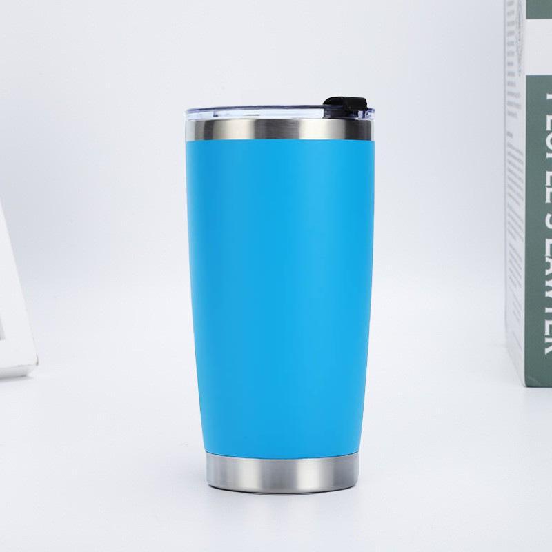 20 oz Bierkrug Cooler Weintumbler Reise-Wasserflasche Thermos-Kaffeebecher Als Weihnachtsgeschenk