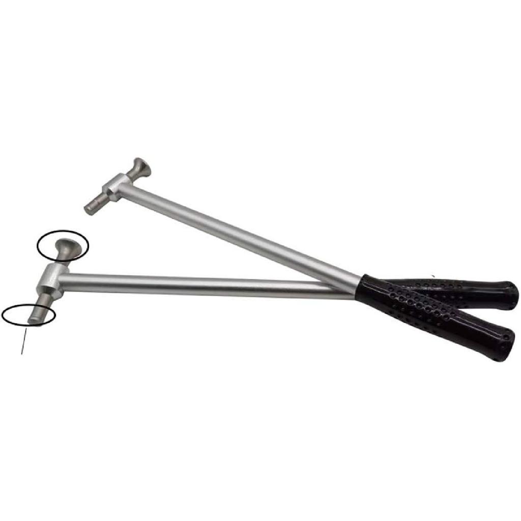 Auto Body Dent Repair Hammer Tools Set - Aluminum Dent Hammer, Body Repair Dent Removal Tools, Paintless Dent Repair Hammer with Detachable Head The