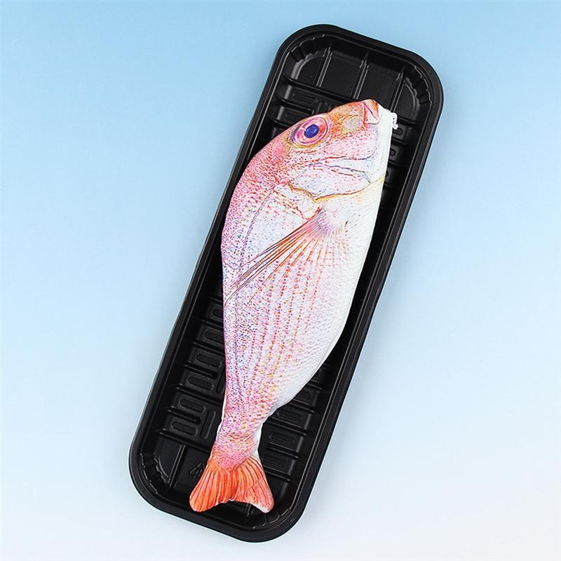 

1шт креативная сумка для карандашей в виде рыбки, школьная канцелярская коробка, большая емкость, пенал, имитация соленой рыбы, сумка для карандашей