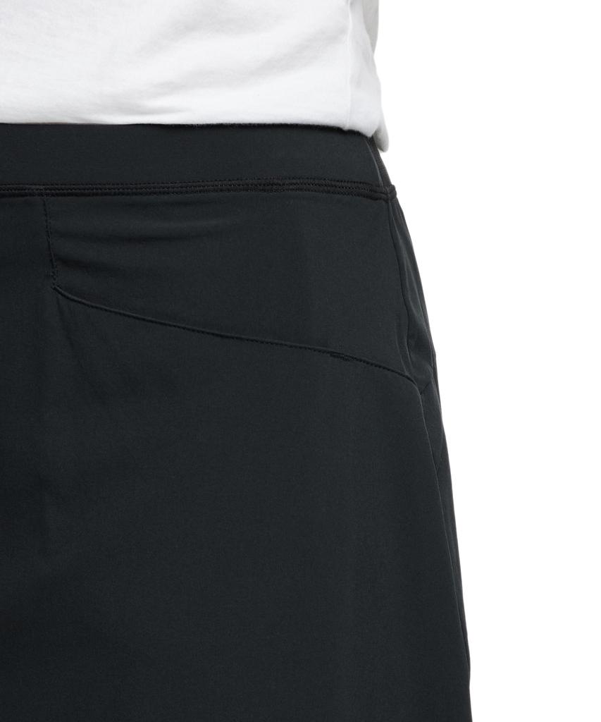 Pollolalpeulolengolpeu Back Pleated Stretch Scott - Black