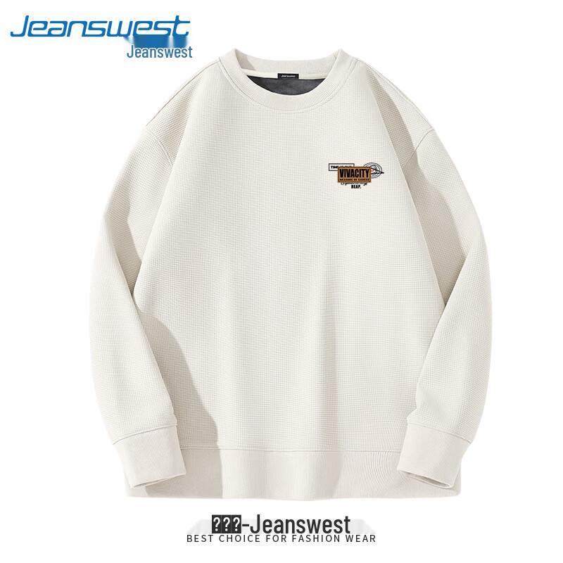 Jeanswest Men's American Style Vintage Print Sweatshirt