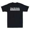 Funny Daughter Girls Day Unisex Black Of Dad Fathers Outnumbered Tshirt From Gift