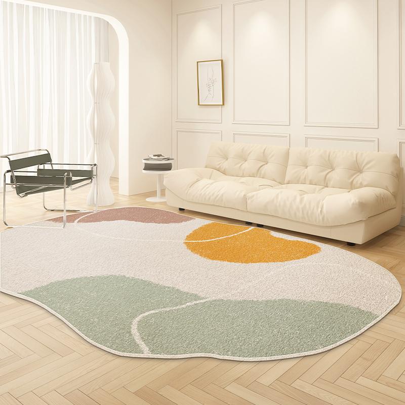 Light Luxury Living Room Decoration Plush Carpet Irregular Rugs for Bedroom Large Area Carpets Home Fluffy Soft Mat Lounge Rug