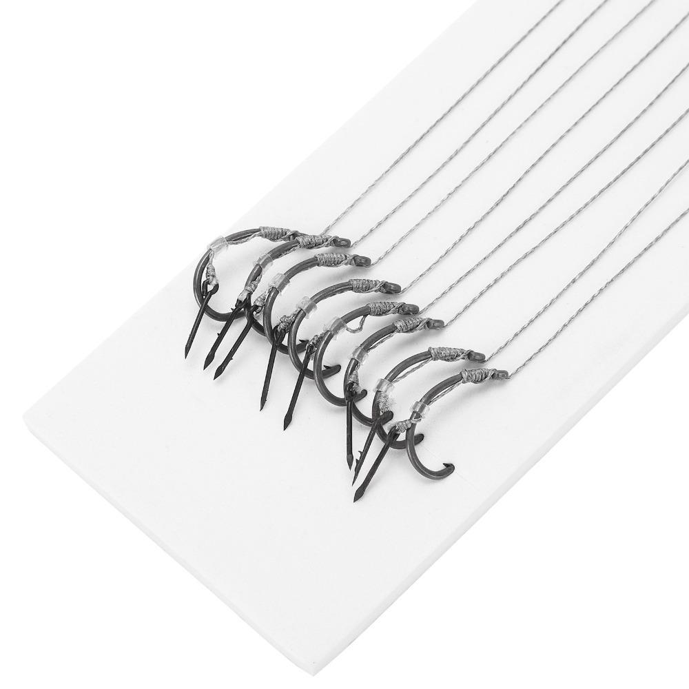 Barbed European Lure Feeder Rig Nylon Carp Fishing Hooks  Saltwater Fishing
