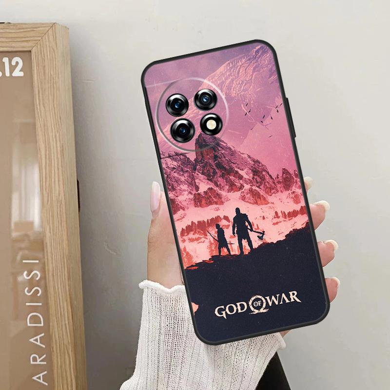 God of War Case For OnePlus 12R 12 11 9 10 Pro 10R 10T OnePlus Nord 3 2T N10 N20 CE 2 Lite CE4 Cover