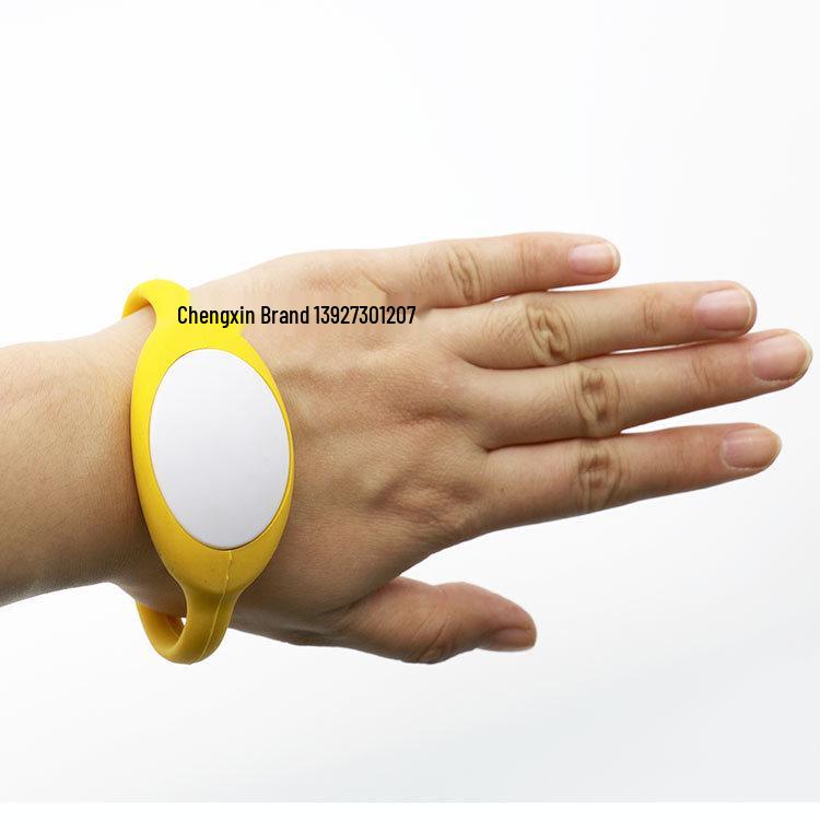 High-Frequency RFID Silicone Wristband FM11RF08 for Identity Recognition
