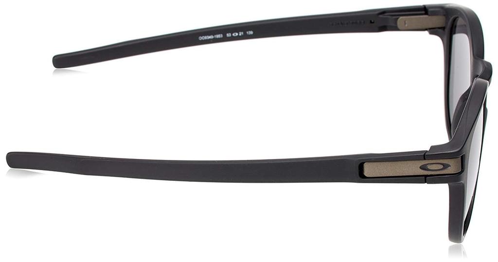 Oakley Unisex Latch PRIZM 53mm Sunglasses, (Adult), 0OO9349, (Asia Fitting), 934919, GREY,