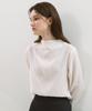 YUPPE Soft Half-Neck Blouse_Ivory
