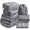 Travel Storage 7-Piece Set: Clothing Organizers for Suitcase