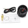 52mm Oil Pressure Gauge Universal 12V 0-7Bar Auto Car Oil Press Gauge LED Meter with Sensor For Racing Gauge Black