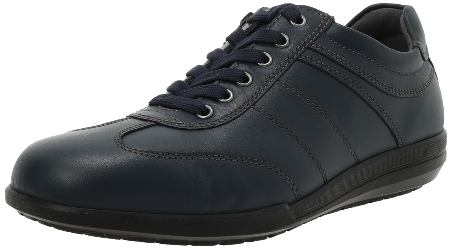 

Achilles Sorbo Men s Genuine Leather Walking Shoes with Zipper, 3E, Navy, Size 26.5cm (ASM 5620)