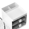 2-Drawer Desk Organizer, Large Capacity, for Office, Pens, Books, And Mail.