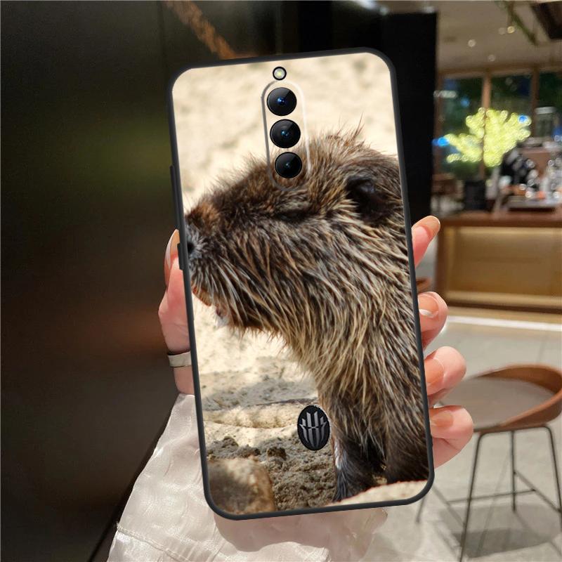Animal Beaver Case For ZTE Nubia Red Magic 11 10 9 8 9S 8S 10S Pro Plus 6 7 6S 7S For RedMagic 10 Air Cover