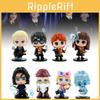 Miniature Collectible Figures Set Featuring Hermione Ron Pvc Models
