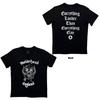 Motorhead England Everything Louder Back Print TShirt