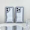 2 IN 1 Hit Color Shockproof Armor Phone Case for For Iphone 17 Air 16 E 15 14 Plus 13 12 11 Pro Max Bumper Clear Acrylic Hard Cover