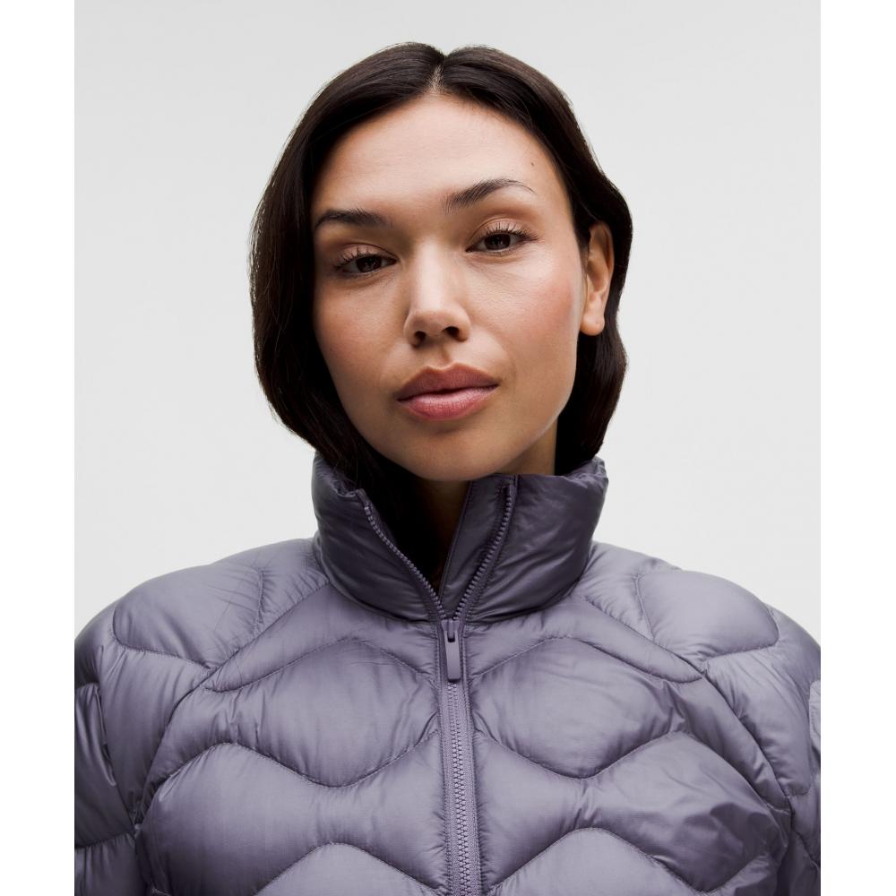 Lululemon Featherweight 900 Down Fill Quilted Jacket Grape Mist
