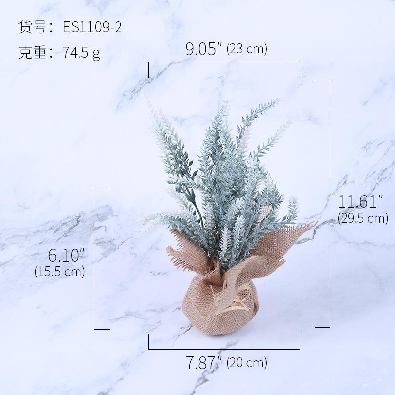 

Имитация растения Зеленое растение Бонсай Мешковина Маленькое горшечное растение Украшение Гостиная Винный шкаф Ресторан Магазин Домашнее украшение Настенное