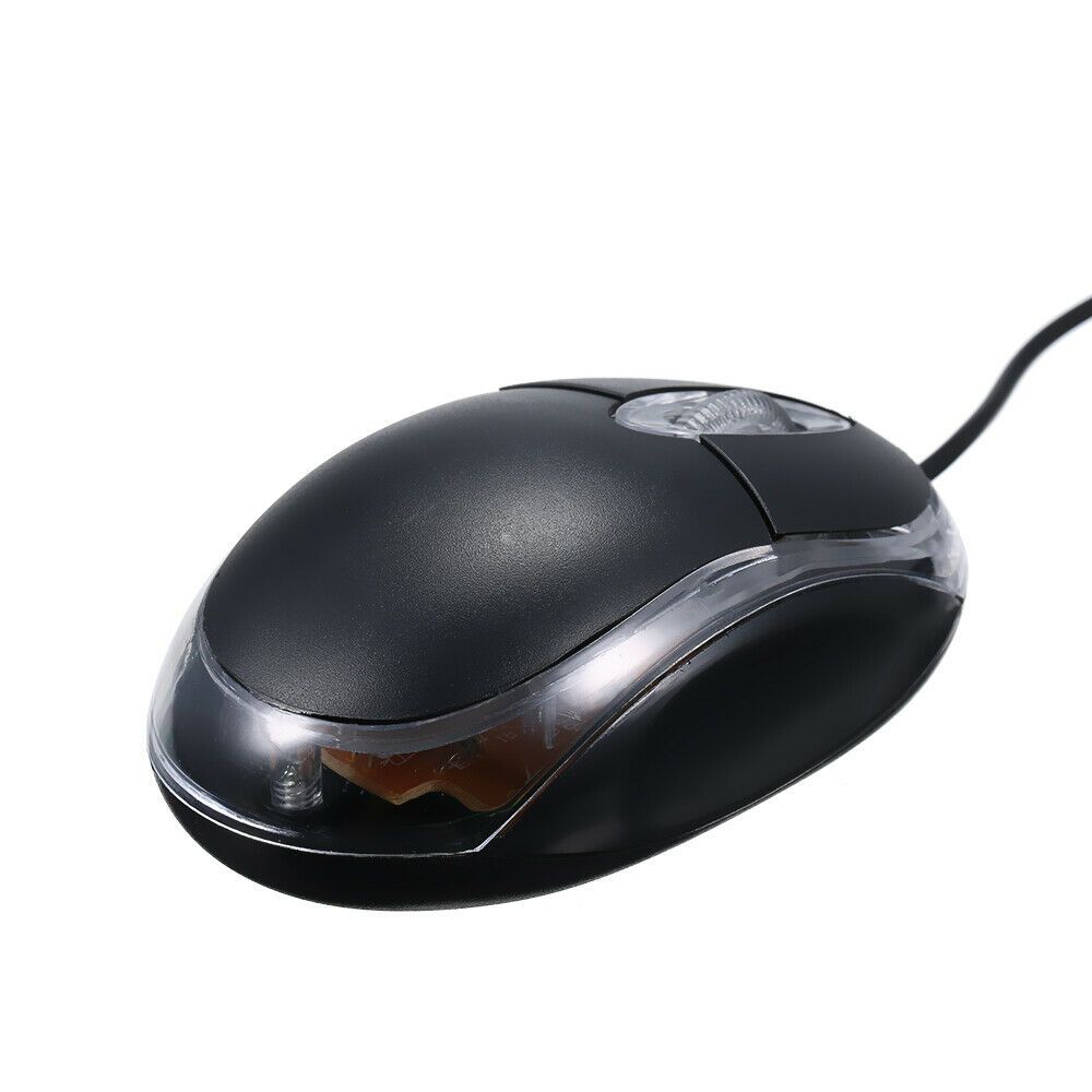 Home Office Laptop Ergonomic Gaming Mice USB Wired Mouse Game Backlight