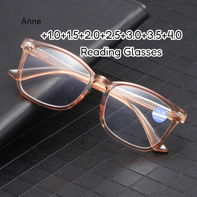 Módní brýle na čtení s ochranou proti modrému světlu, ultralehké, ochrana očí, čtecí brýle, unisex, elegantní, pohodlné, brýle na presbyopii