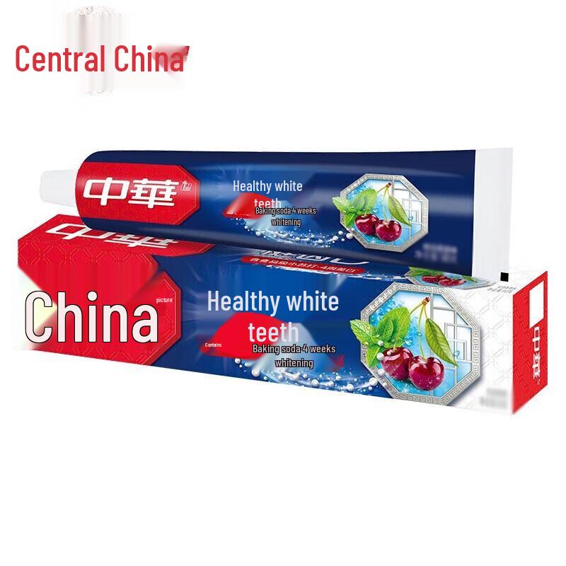 

Zhonghua Jian Chi Bai Baking Soda Fruit Flavor Toothpaste