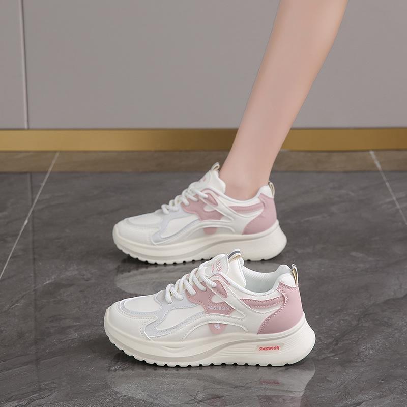 

Platform sneakers running shock absorption lightweight autumn wear-resistant shoes new dad shoes 35