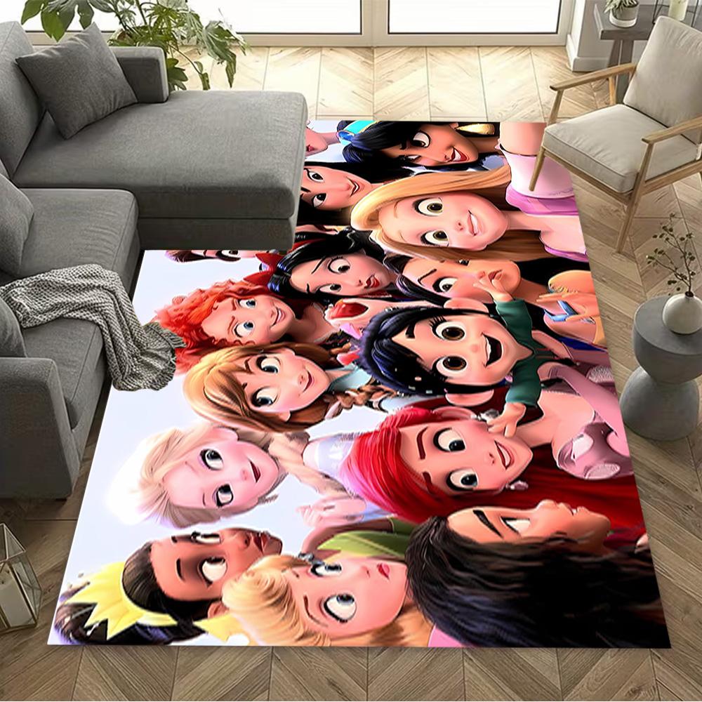 Disneyland Celebration Carpet Suitable for Outdoor Dining Room Study room Kitchen Antislip Carpet Anime Office Decor Wedding Party Gift