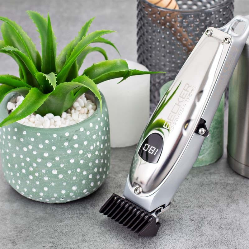 Becker Vmax+ Stainless Steel Hair and Beard Trimmer 6pcs