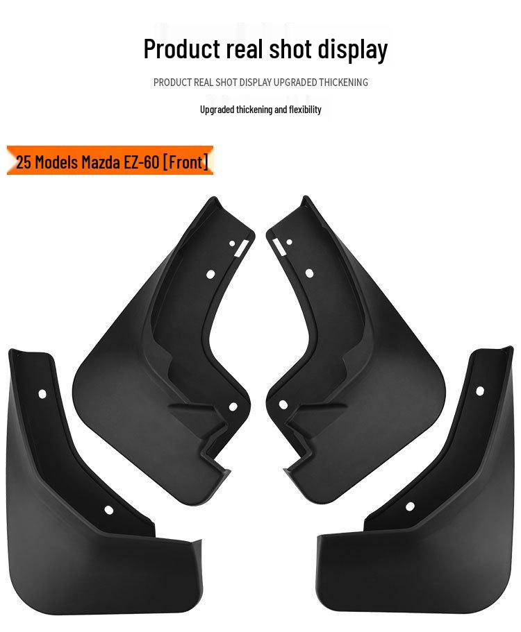 Schutzblech-Skin für 2025 Mazda EZ-60 Vorder- und Hinterräder