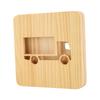 3D Wood Carving Lamp 2W Car Shape Hollow Design Warm White Light Pine Night Light Bedside Lamp for B