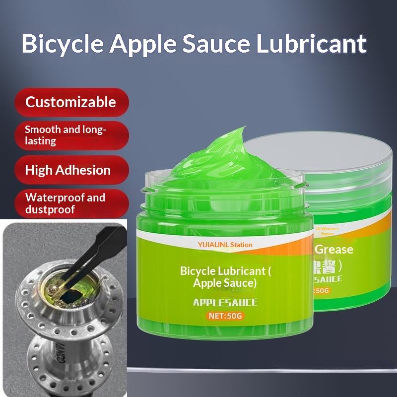 1/3/5Pcs Oil Lubricant Lube Lipid Elements For Shimano Sram 50G Bicycle Grease Green Applesause Bearing Grease Hub Bb Lubricants