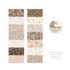 Floral Collection Series Decor Label Stickers Colored Adhesive Paper Tape New Washi Tape  Journal