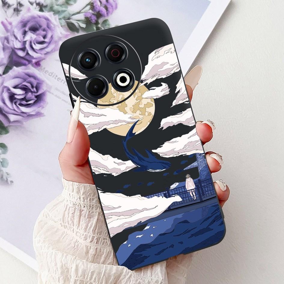 For Tecno Spark 30 Pro 4G Case Cool Fashion Dragon Lion Soft Silicone Shockproof Cover For Tecno Spark 30 KL6 Spark30 Pro Bumper