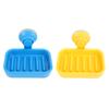 Suction Soap Dish Load Capacity 3KG Self Draining No Drilling Detachable Suction Wall Mounted Soap H