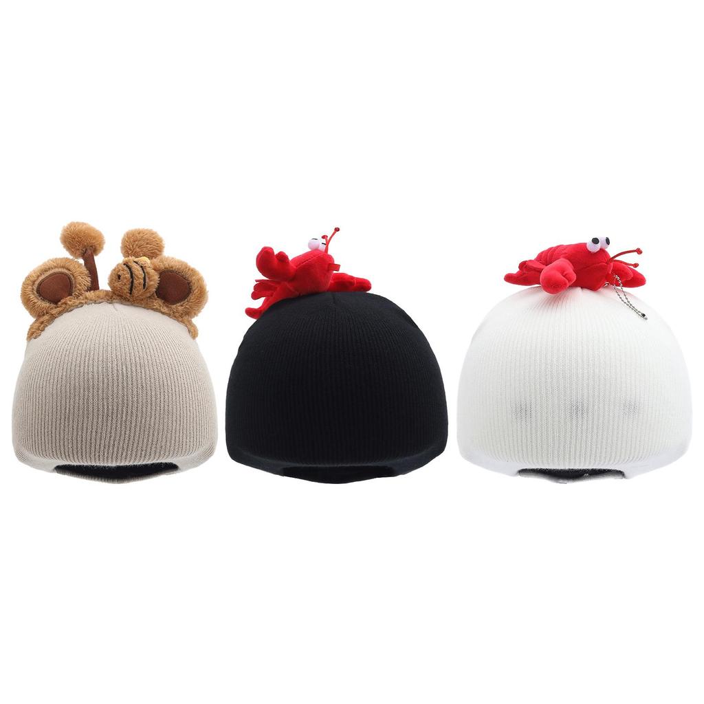 Ski Helmet Cover, Ski Cap Cover, Cartoon Multifunction Funny Decorative for Outdoor Sports Helmet Decoration Snow Helmet Cover